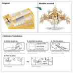 mon puzzle 3d  Puzzle 3D Métal Palais de la Lune