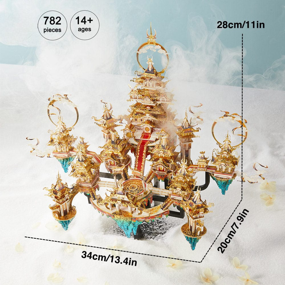mon puzzle 3d  Puzzle 3D Métal Palais Lingxiao