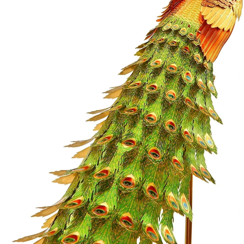 mon puzzle 3d  Puzzle 3D Métal Paon Impérial