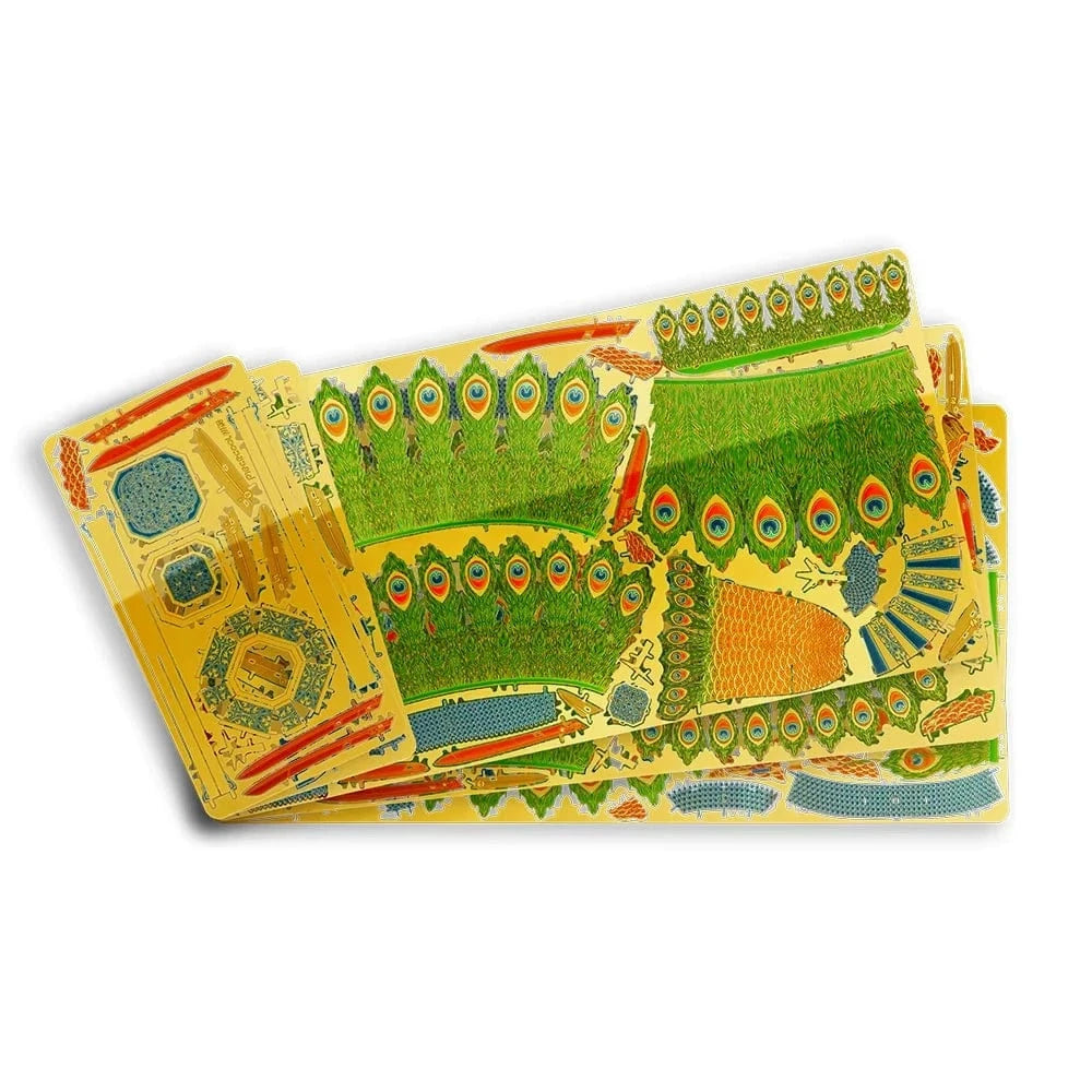 mon puzzle 3d  Puzzle 3D Métal Paon Impérial