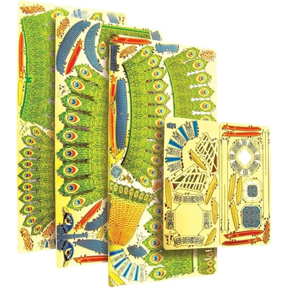 mon puzzle 3d  Puzzle 3D Métal Paon Impérial