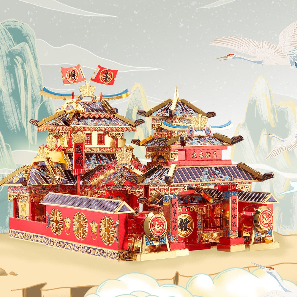 mon puzzle 3d  Puzzle 3D Métal temple Shunfeng