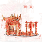 mon puzzle 3d  Puzzle 3D Métal Théâtre Chinois