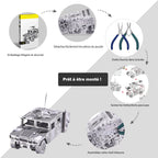 mon puzzle 3d  Puzzle 3D Métal Véhicule Militaire Universel