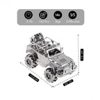 mon puzzle 3d  Puzzle 3D Métal voiture 4x4 Off-Road