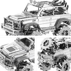 mon puzzle 3d  Puzzle 3D Métal voiture 4x4 Off-Road