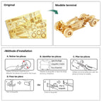 mon puzzle 3d  Puzzle 3D Métal Voiture de Course