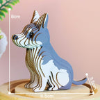 mon puzzle 3d  Puzzle 3D Papier Chiot pour Enfants