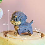 mon puzzle 3d  Puzzle 3D Papier Chiot pour Enfants