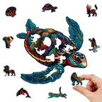 mon puzzle 3d  Puzzle 3D Personnalisé Tortue